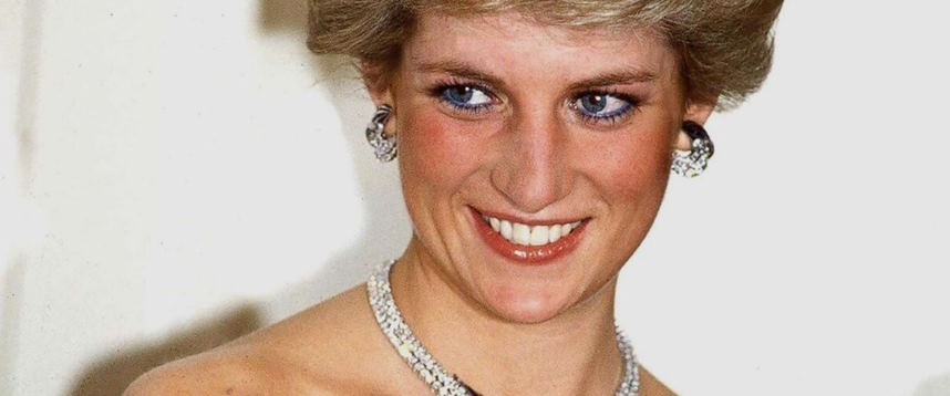 Princess Diana look radiant